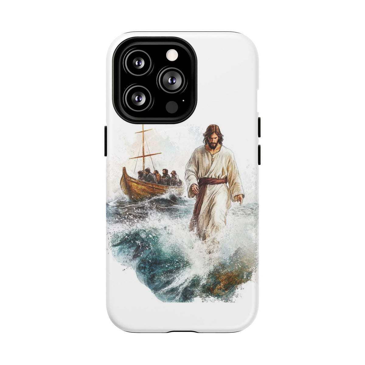 Phone Case — Jesus Walking on Water Design (Tough Magnetic)