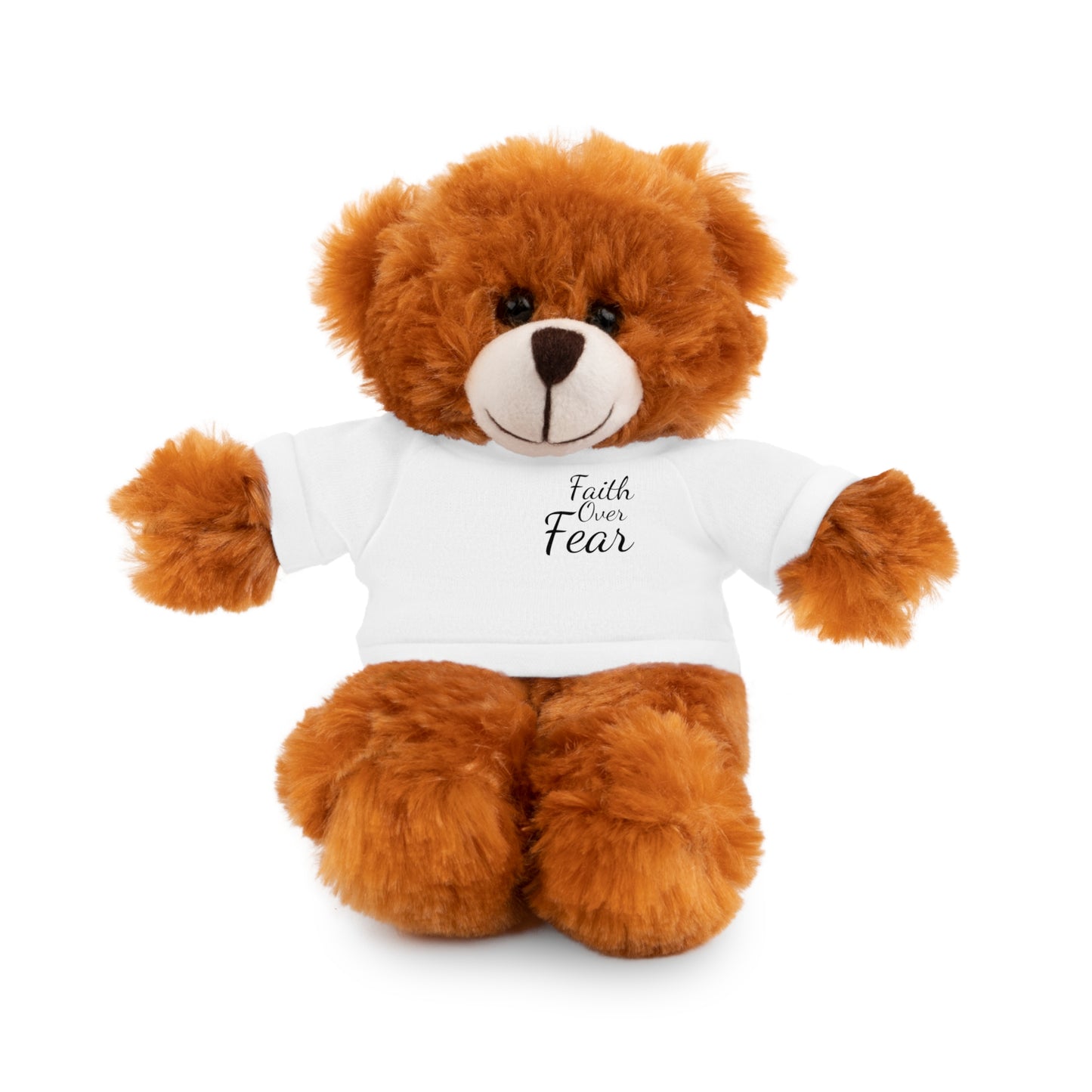 Faith Over Fear Teddy Bear with Tee