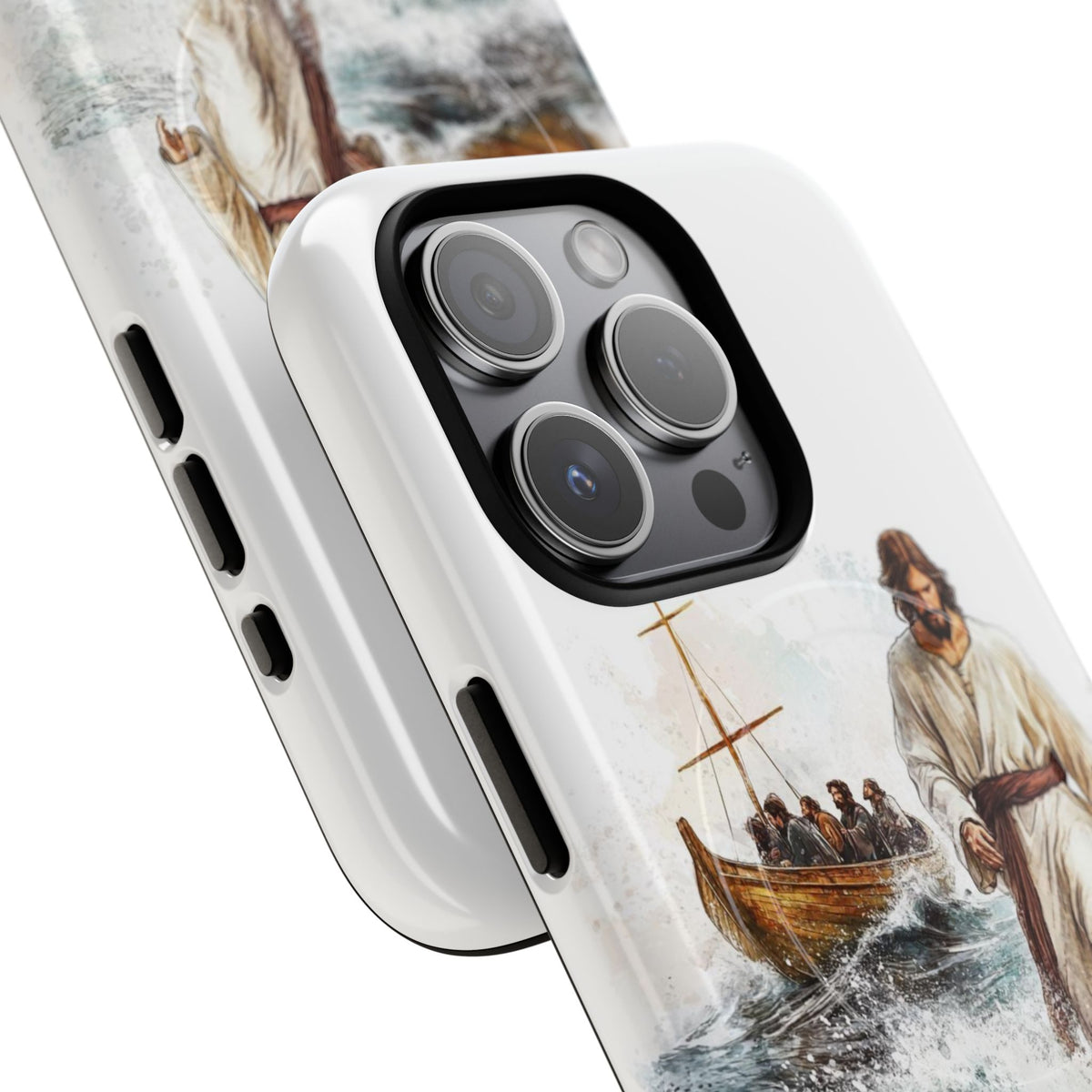 Phone Case — Jesus Walking on Water Design (Tough Magnetic)