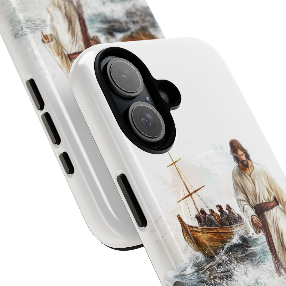 Phone Case — Jesus Walking on Water Design (Tough Magnetic)