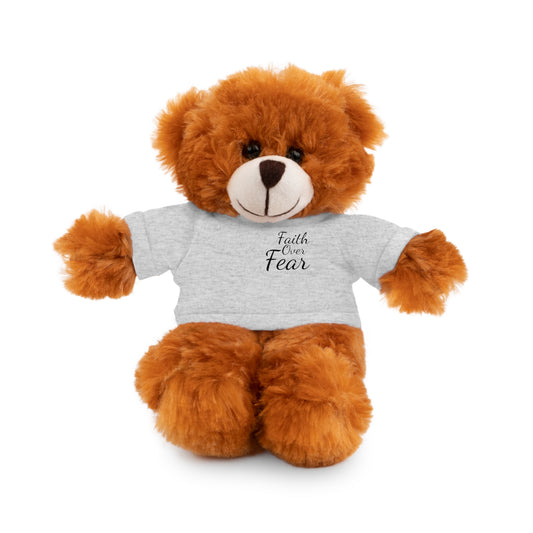 Faith Over Fear Teddy Bear with Tee