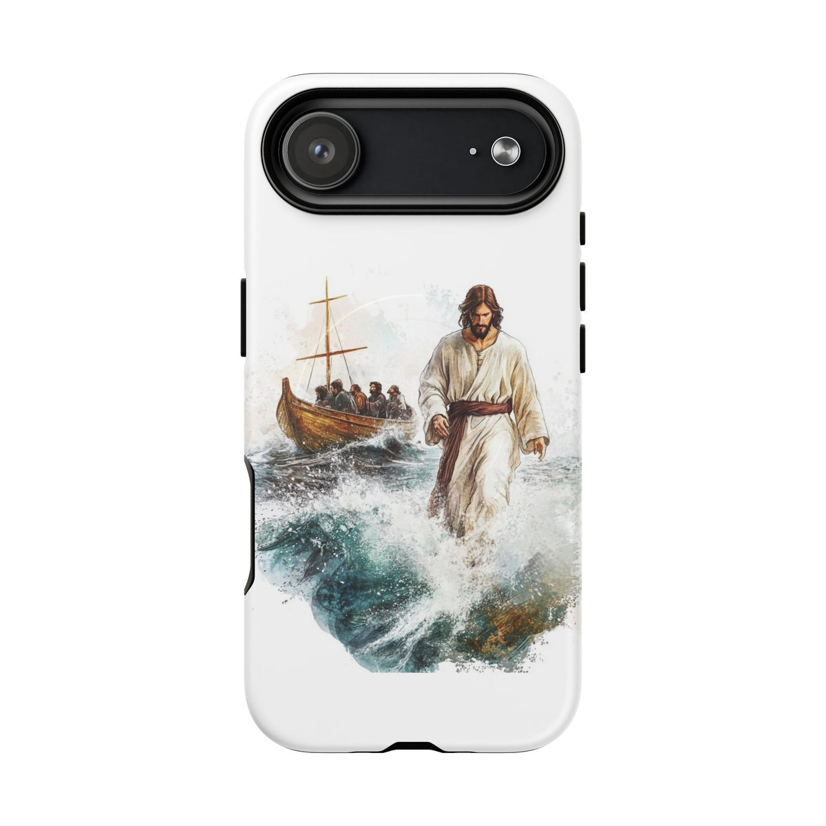 Phone Case — Jesus Walking on Water Design (Tough Magnetic)