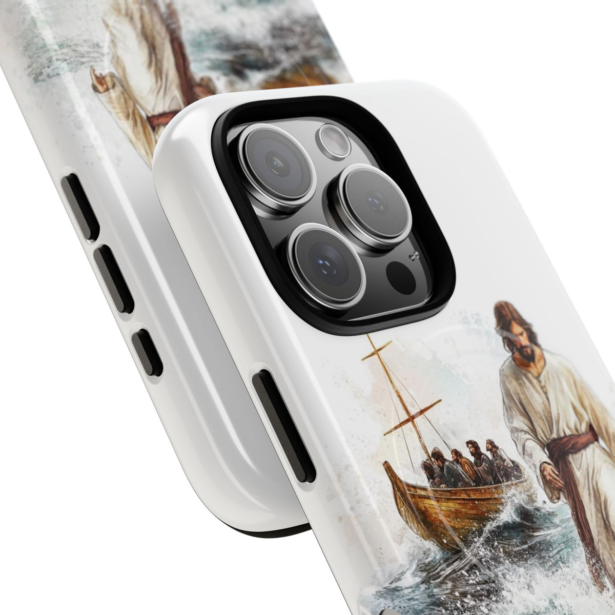 Phone Case — Jesus Walking on Water Design (Tough Magnetic)