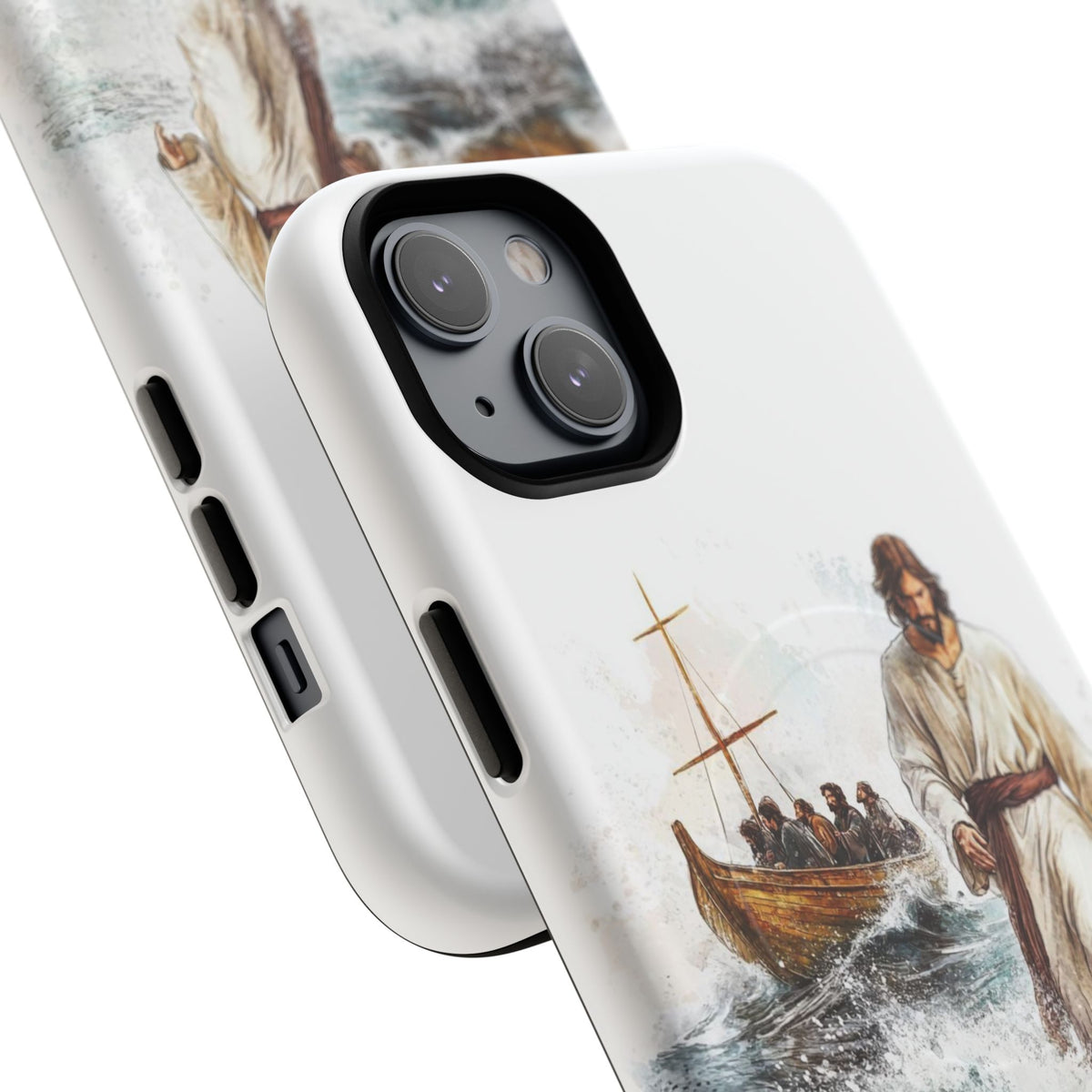 Phone Case — Jesus Walking on Water Design (Tough Magnetic)