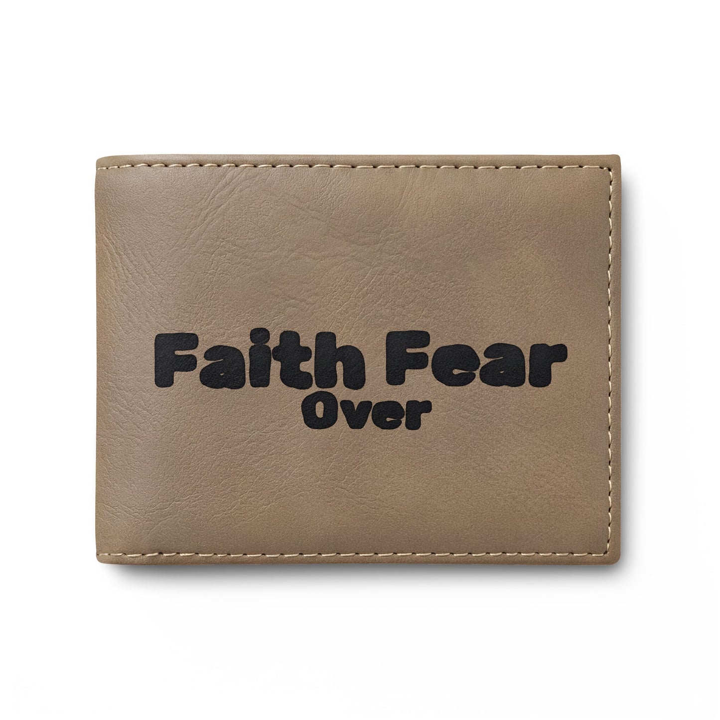 Faith Over Fear Bi-Fold Wallet