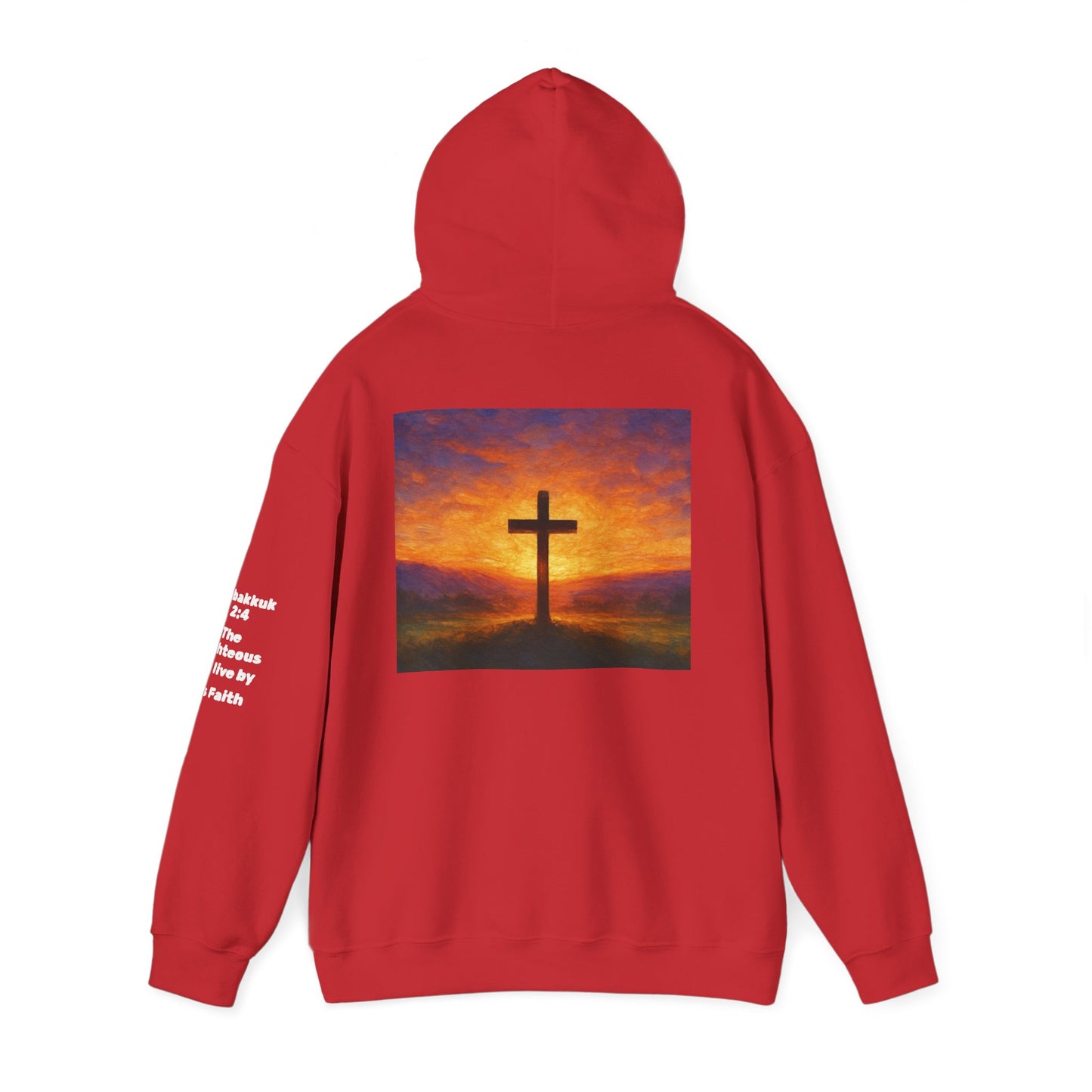 Faith-Inspired Sunset Hoodie, Cozy Religious Sweatshirt, Christian Gift, Inspirational Apparel, Church Event Wear, Unisex Fashion