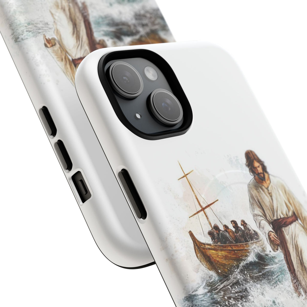 Phone Case — Jesus Walking on Water Design (Tough Magnetic)