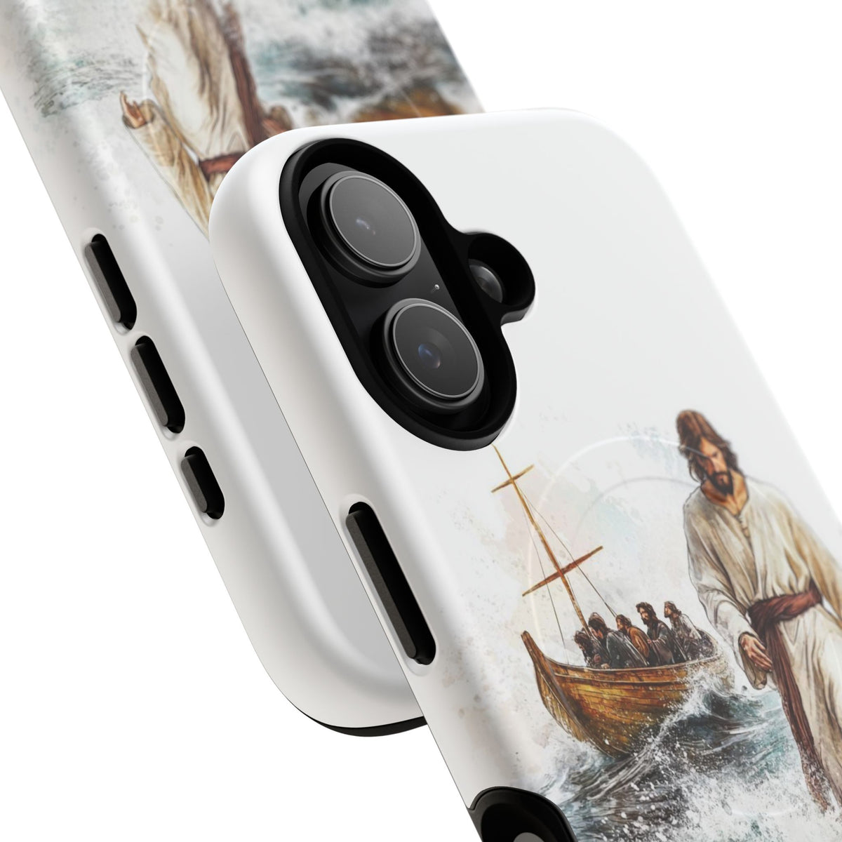 Phone Case — Jesus Walking on Water Design (Tough Magnetic)