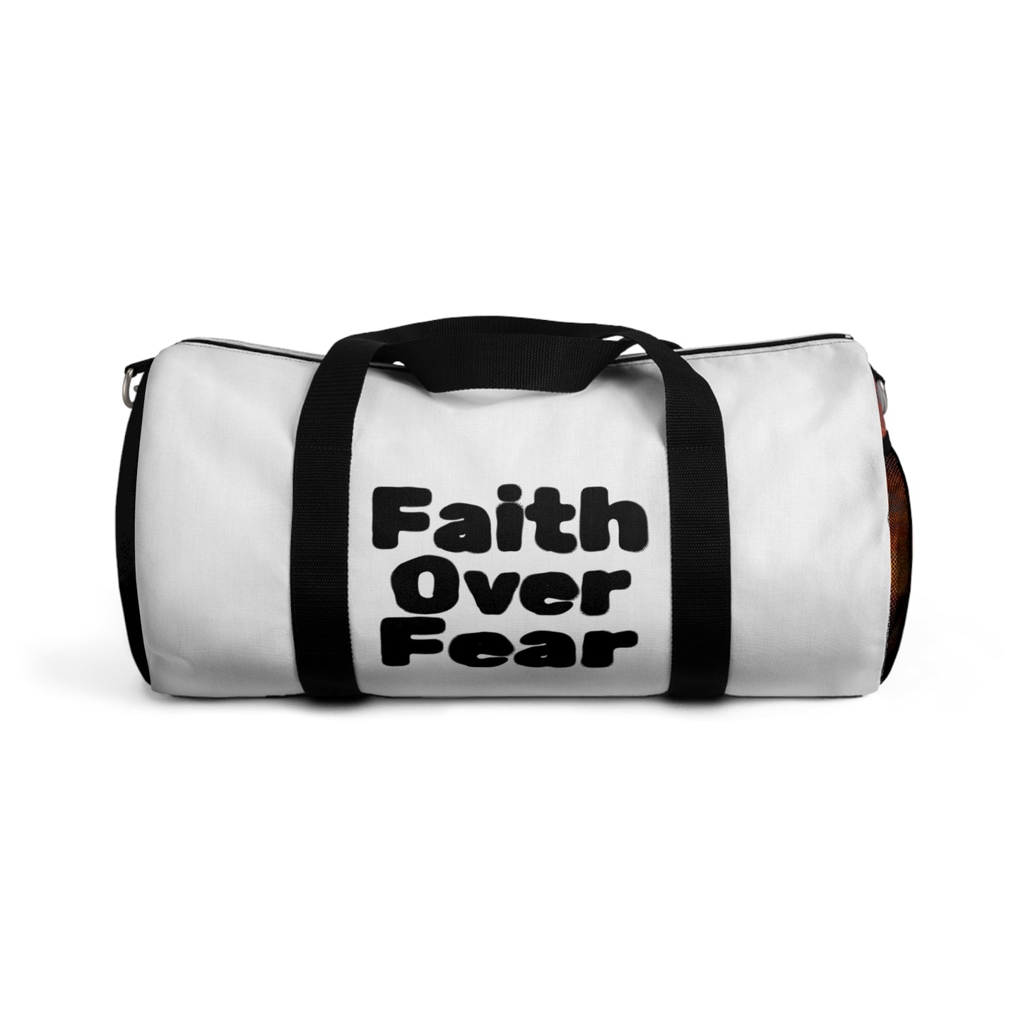 Faith Over Fear Duffel Bag — Inspirational Gym & Travel Weekender