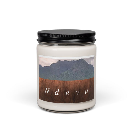 Ndevu Mountain Scented Soy Candle — 9oz Rustic Woodland Fragrance