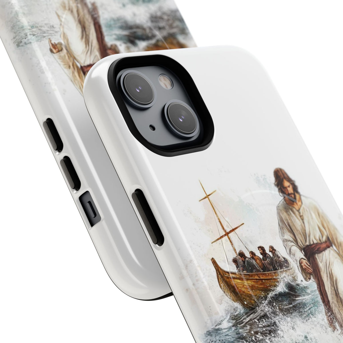 Phone Case — Jesus Walking on Water Design (Tough Magnetic)