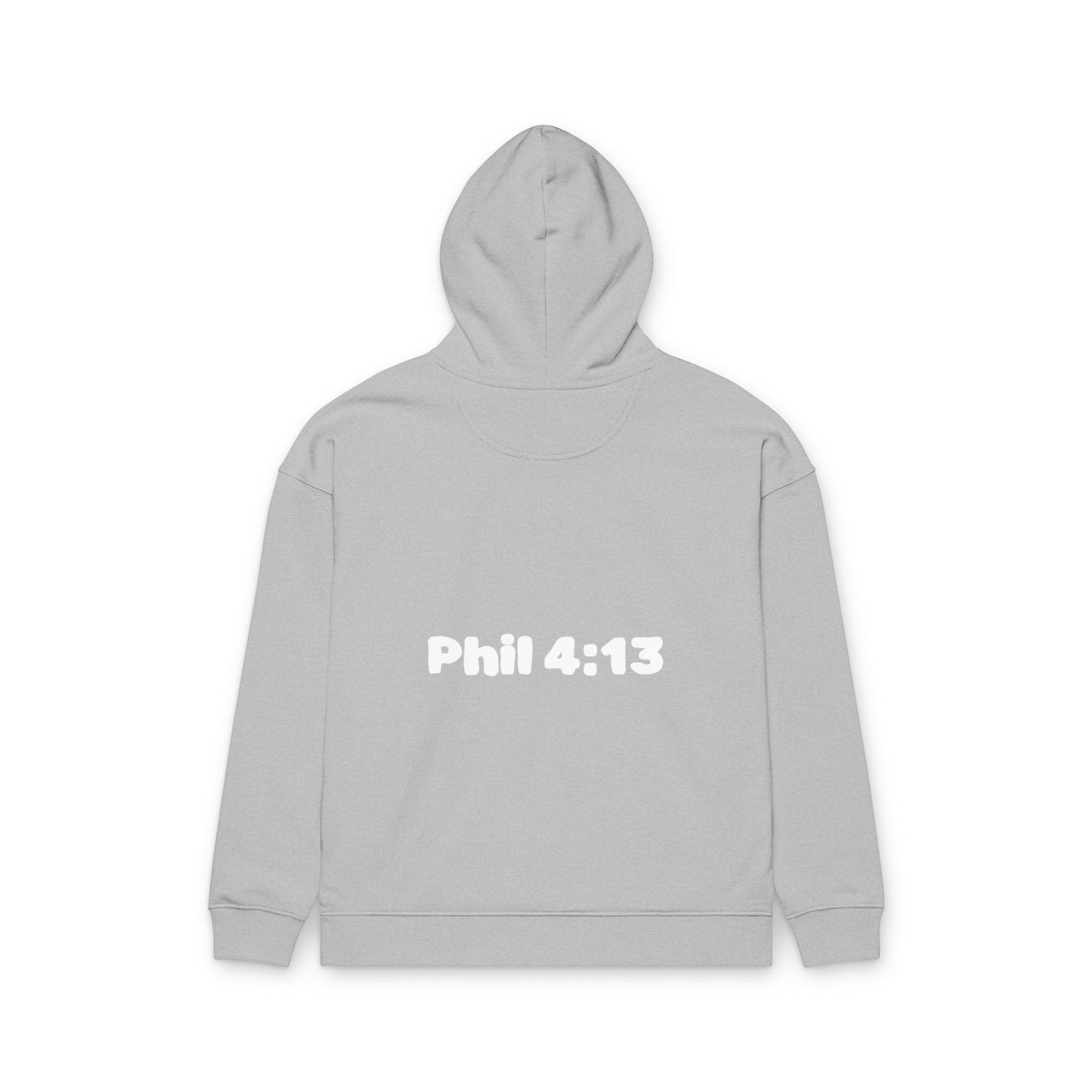 Copy of Faith Over Fear Hoodie — Christian Philippians 4:13 Inspirational Pullover