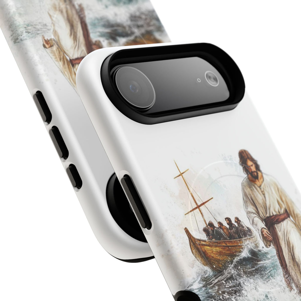 Phone Case — Jesus Walking on Water Design (Tough Magnetic)