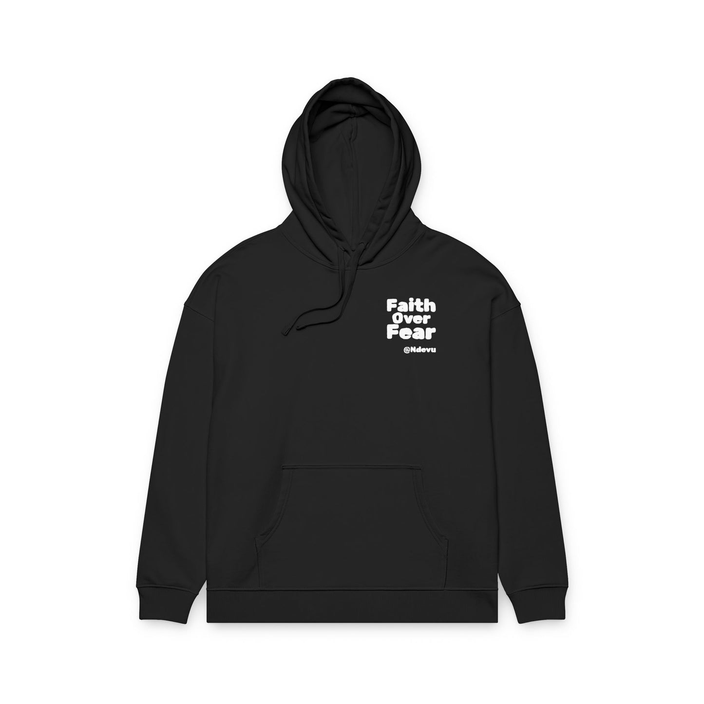 Copy of Faith Over Fear Hoodie — Christian Philippians 4:13 Inspirational Pullover
