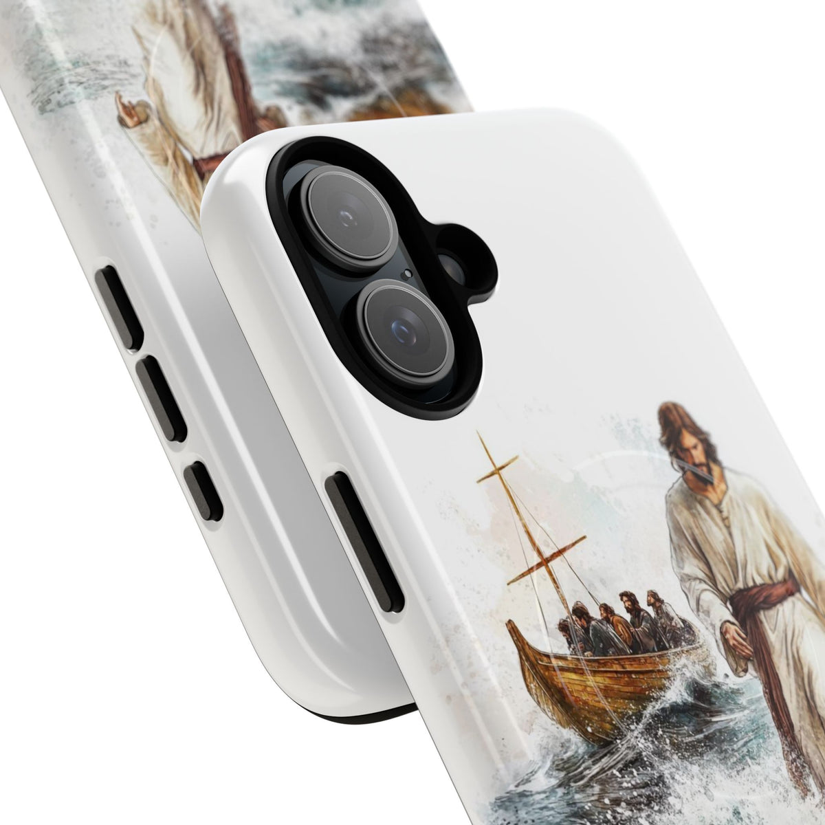 Phone Case — Jesus Walking on Water Design (Tough Magnetic)