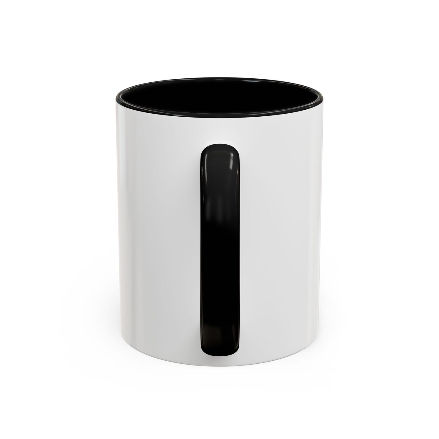 Accent Coffee Mug — "I Love You to the Moon and Back" Romantic Black-Accent Coffee Mug