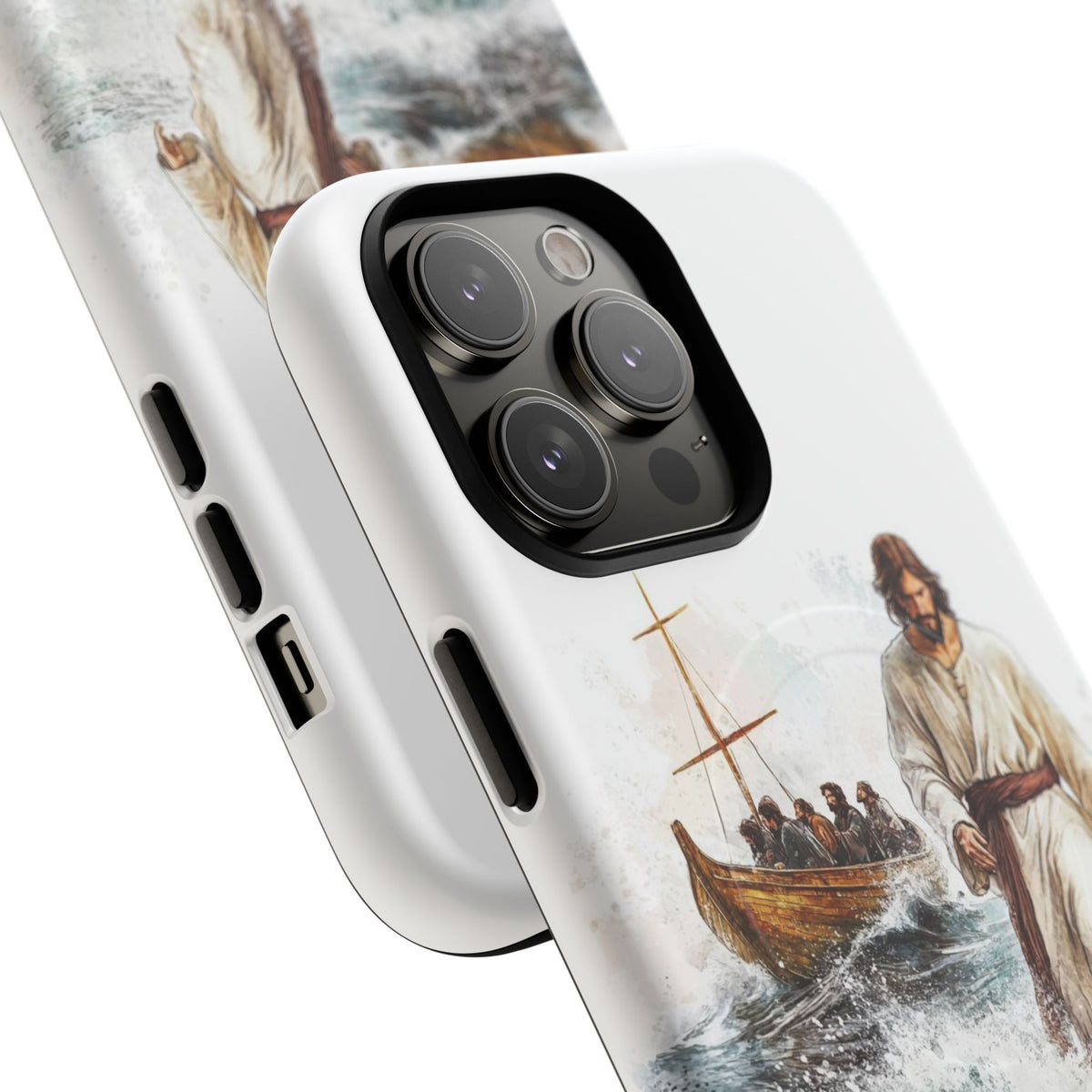Phone Case — Jesus Walking on Water Design (Tough Magnetic)