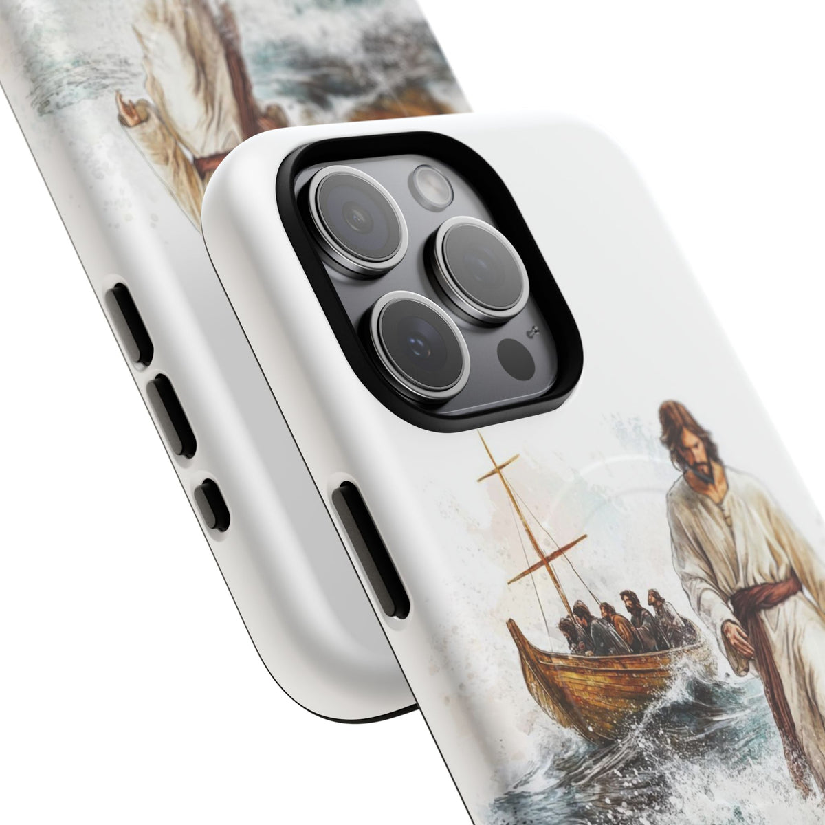 Phone Case — Jesus Walking on Water Design (Tough Magnetic)