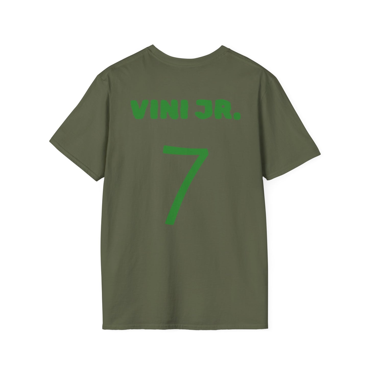 Brazil Soccer Jersey T-Shirt — 'Faith Over Fear' Graphic Tee