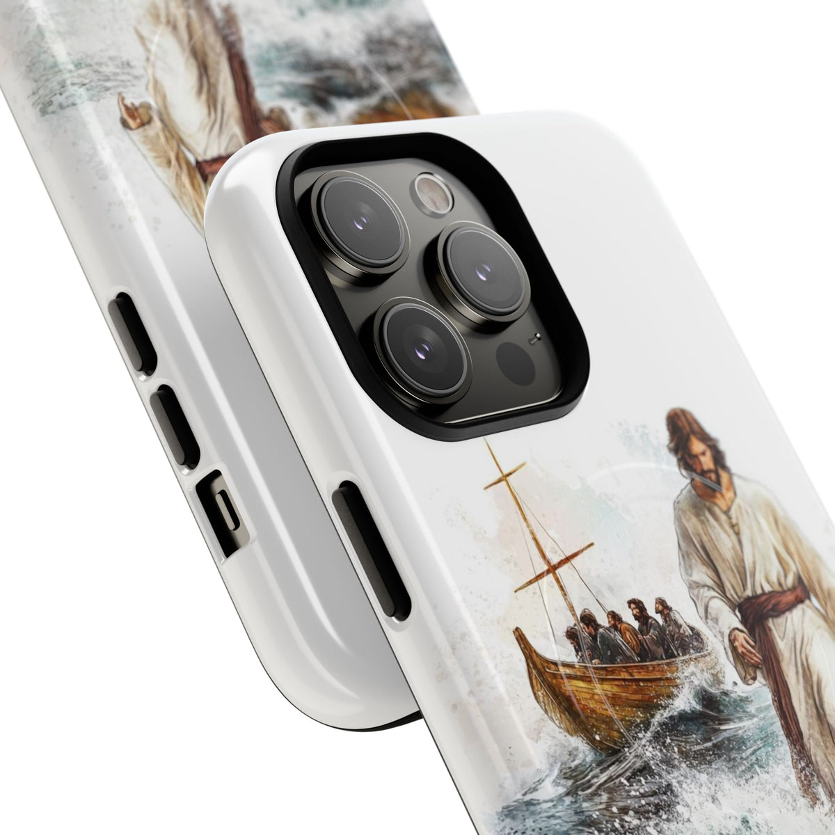 Phone Case — Jesus Walking on Water Design (Tough Magnetic)
