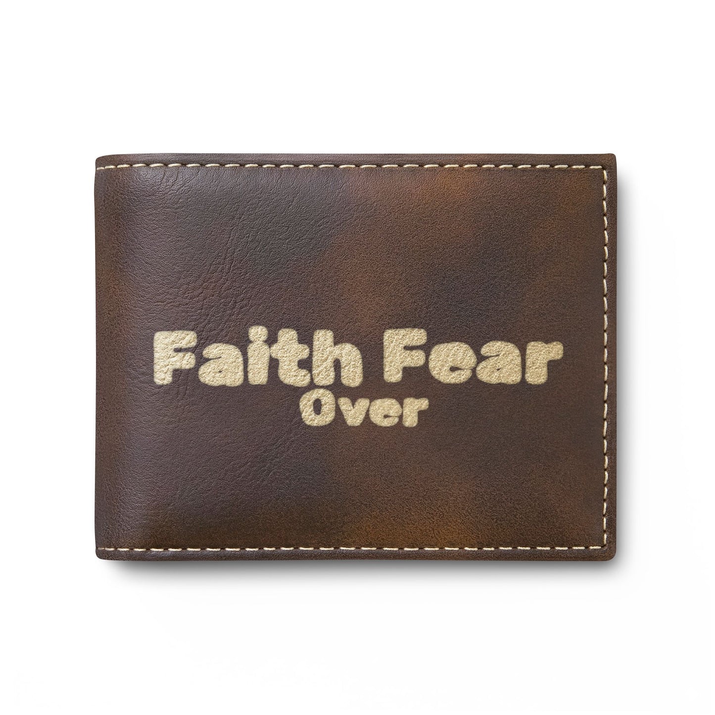 Faith Over Fear Bi-Fold Wallet