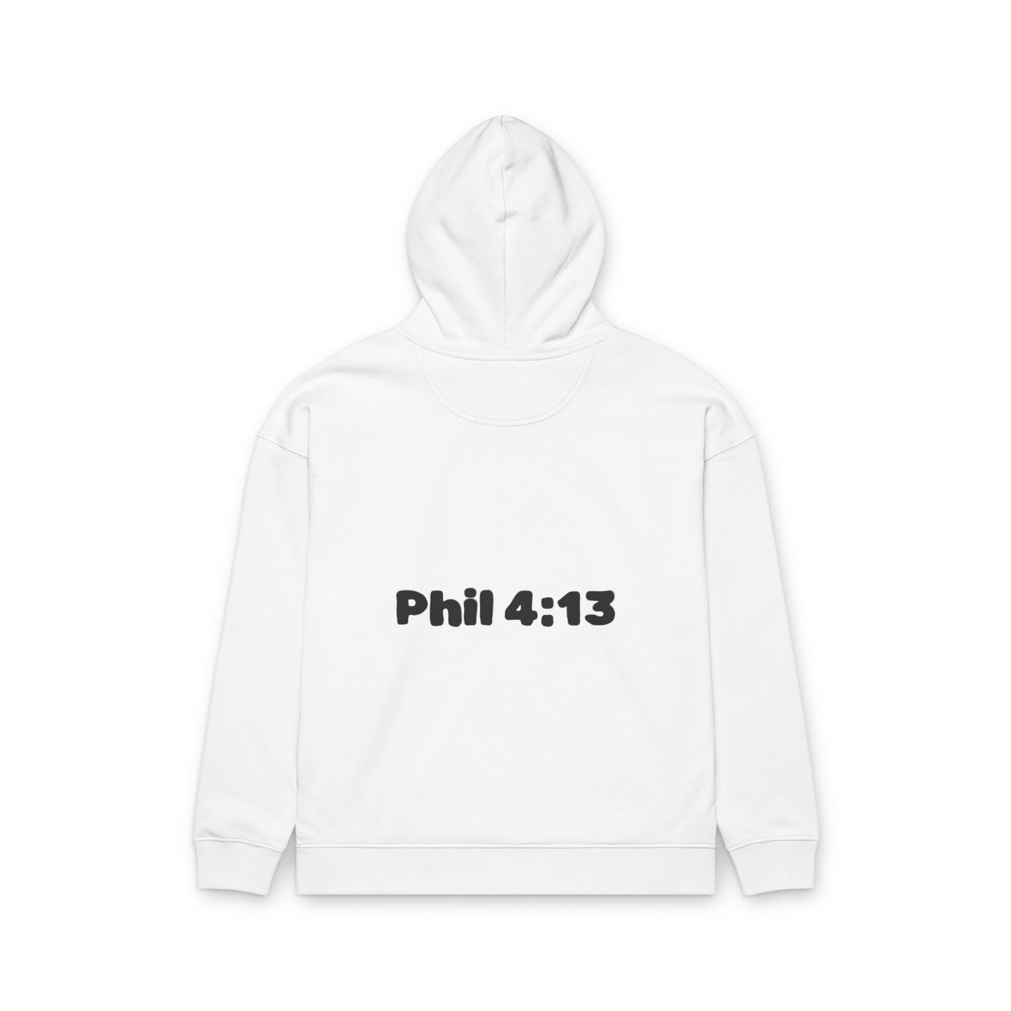 Copy of Faith Over Fear Hoodie — Christian Philippians 4:13 Inspirational Pullover