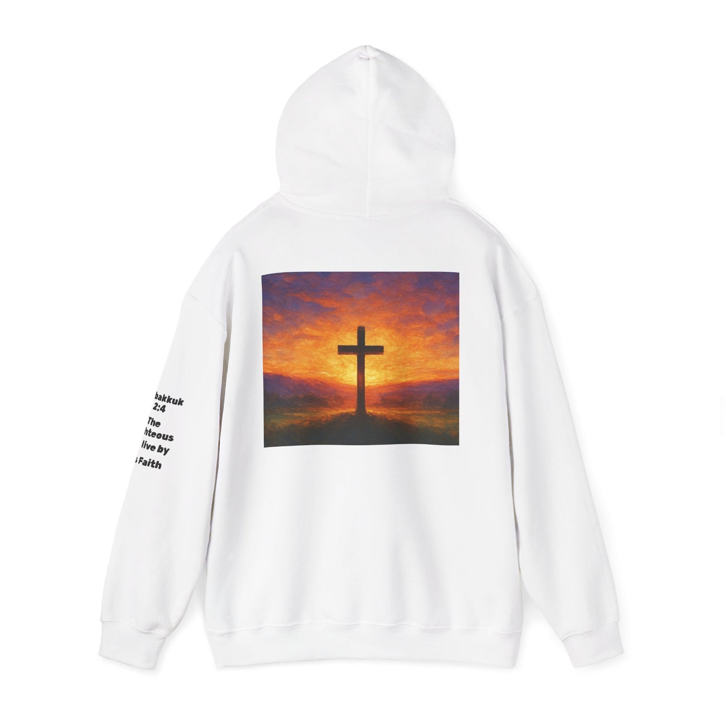 Faith-Inspired Sunset Hoodie, Cozy Religious Sweatshirt, Christian Gift, Inspirational Apparel, Church Event Wear, Unisex Fashion