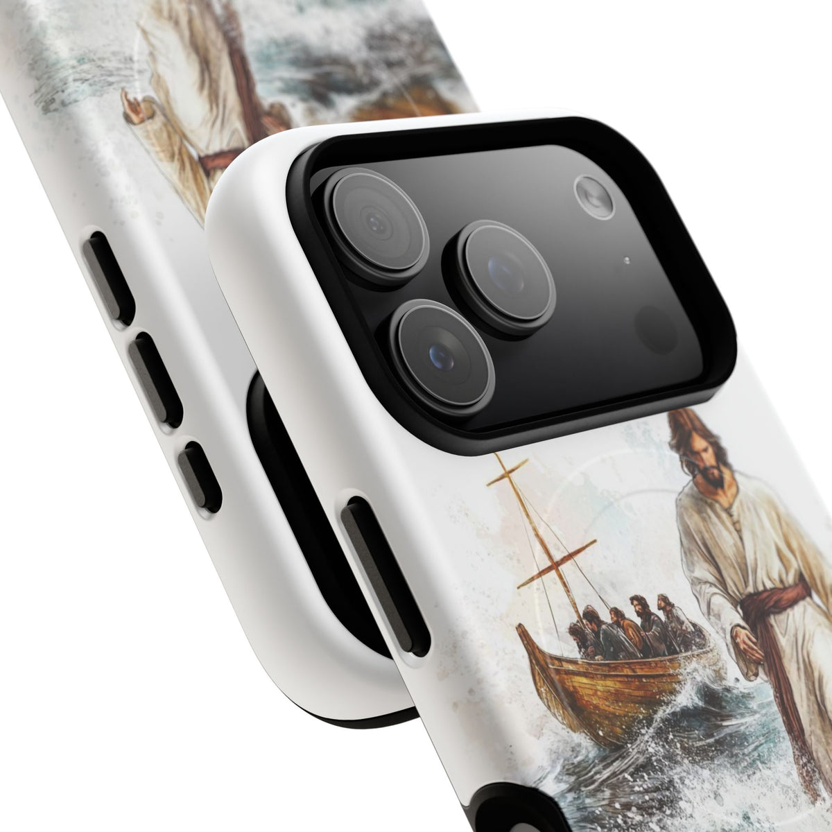 Phone Case — Jesus Walking on Water Design (Tough Magnetic)