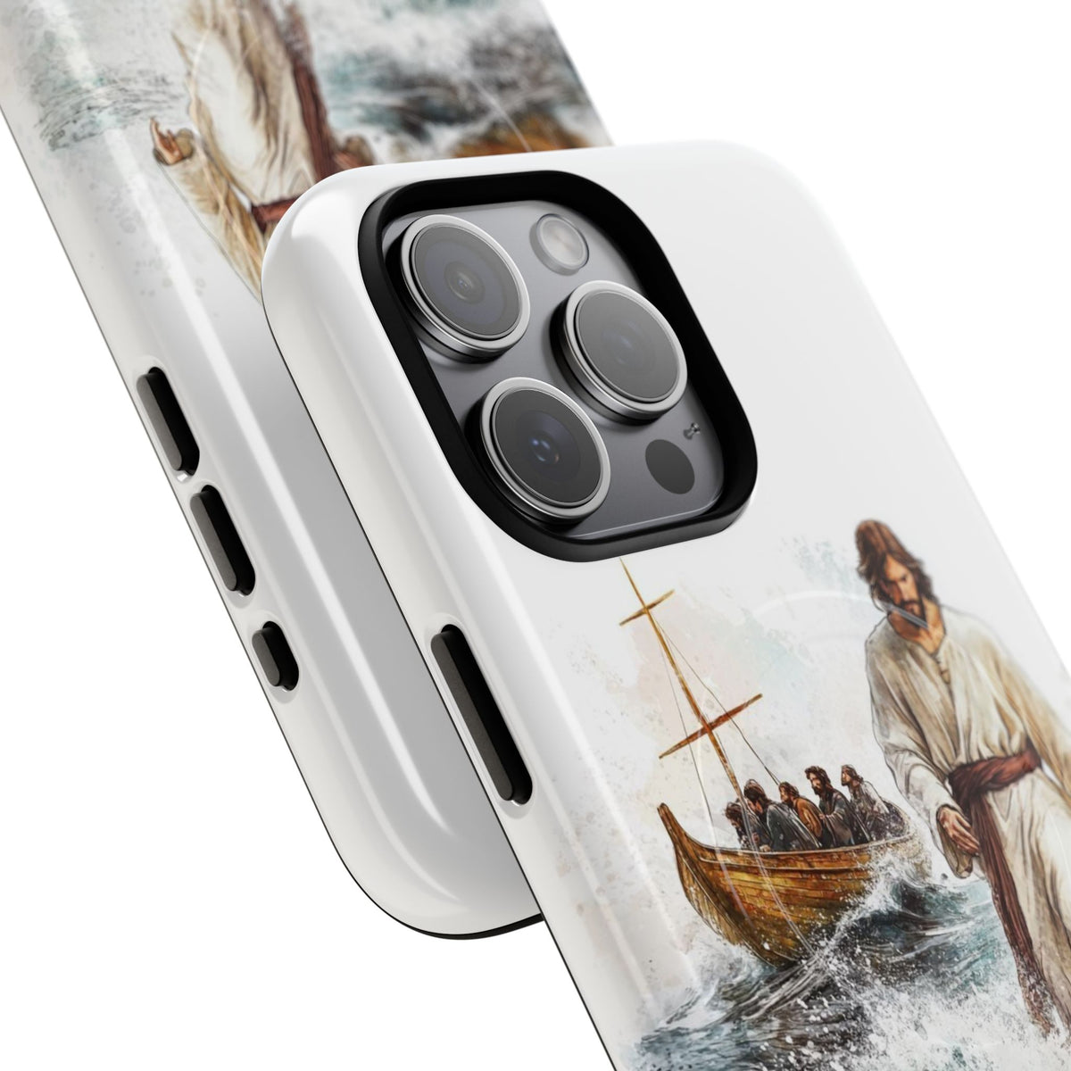 Phone Case — Jesus Walking on Water Design (Tough Magnetic)