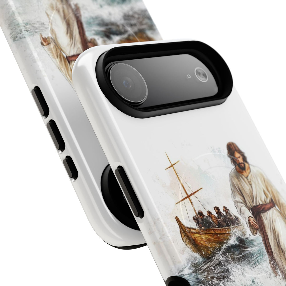 Phone Case — Jesus Walking on Water Design (Tough Magnetic)
