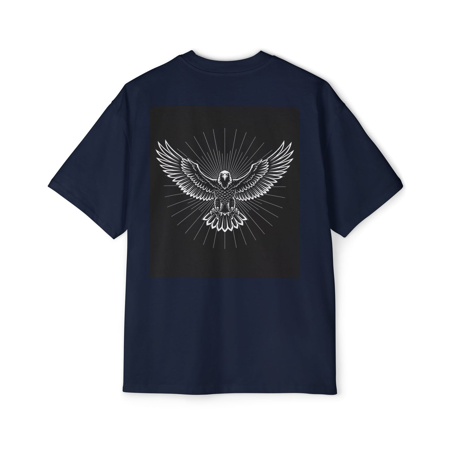 FaithOverFear Oversized Tee — Dove Back Graphic Christian Shirt