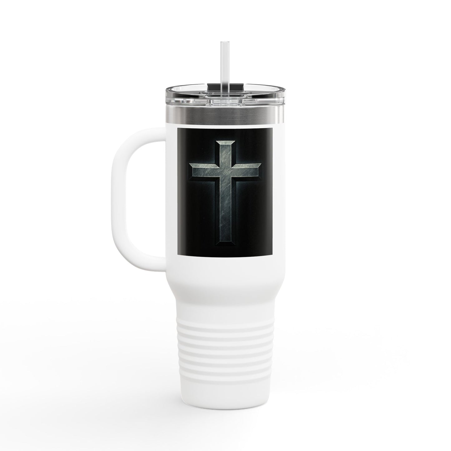 Faith Over Fear 40oz Insulated Travel Mug