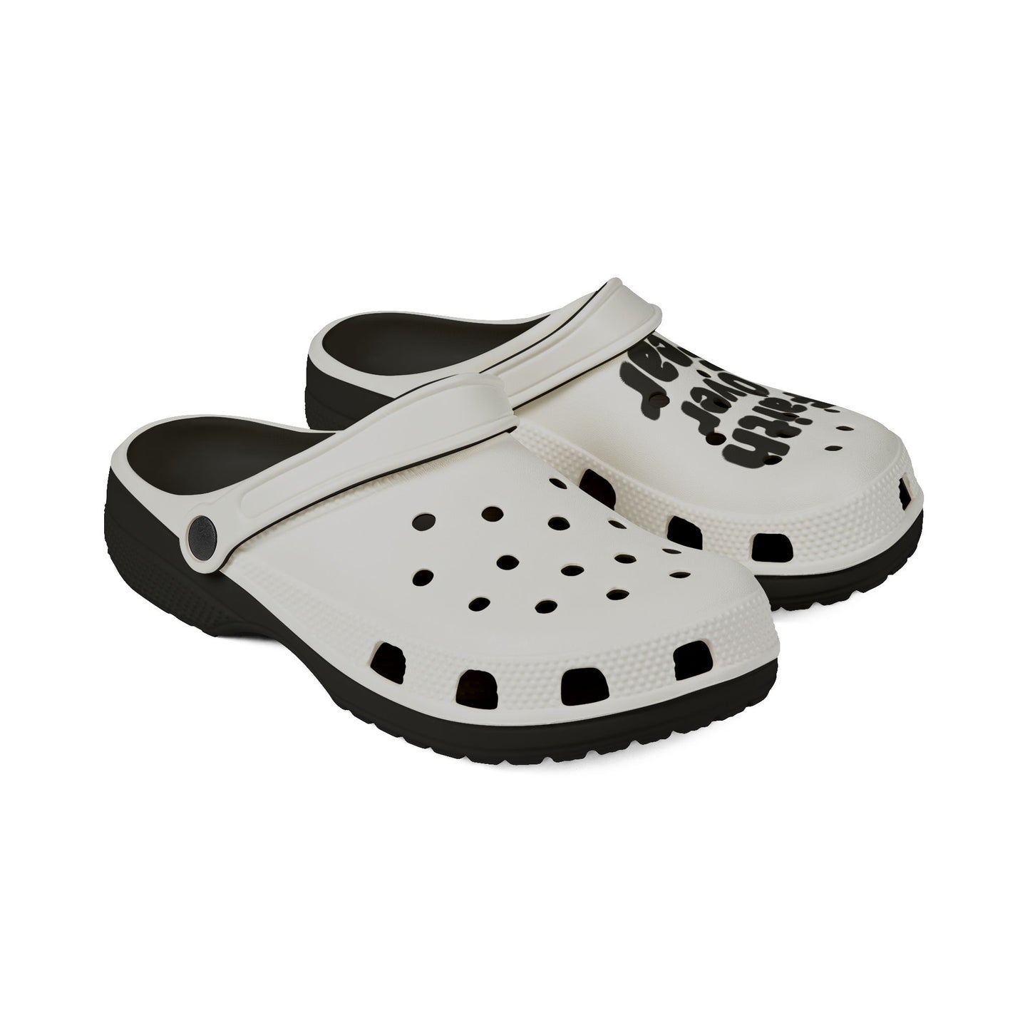 Faith Over Fear EVA Foam Clogs — Lightweight Slip-On Comfort Shoes