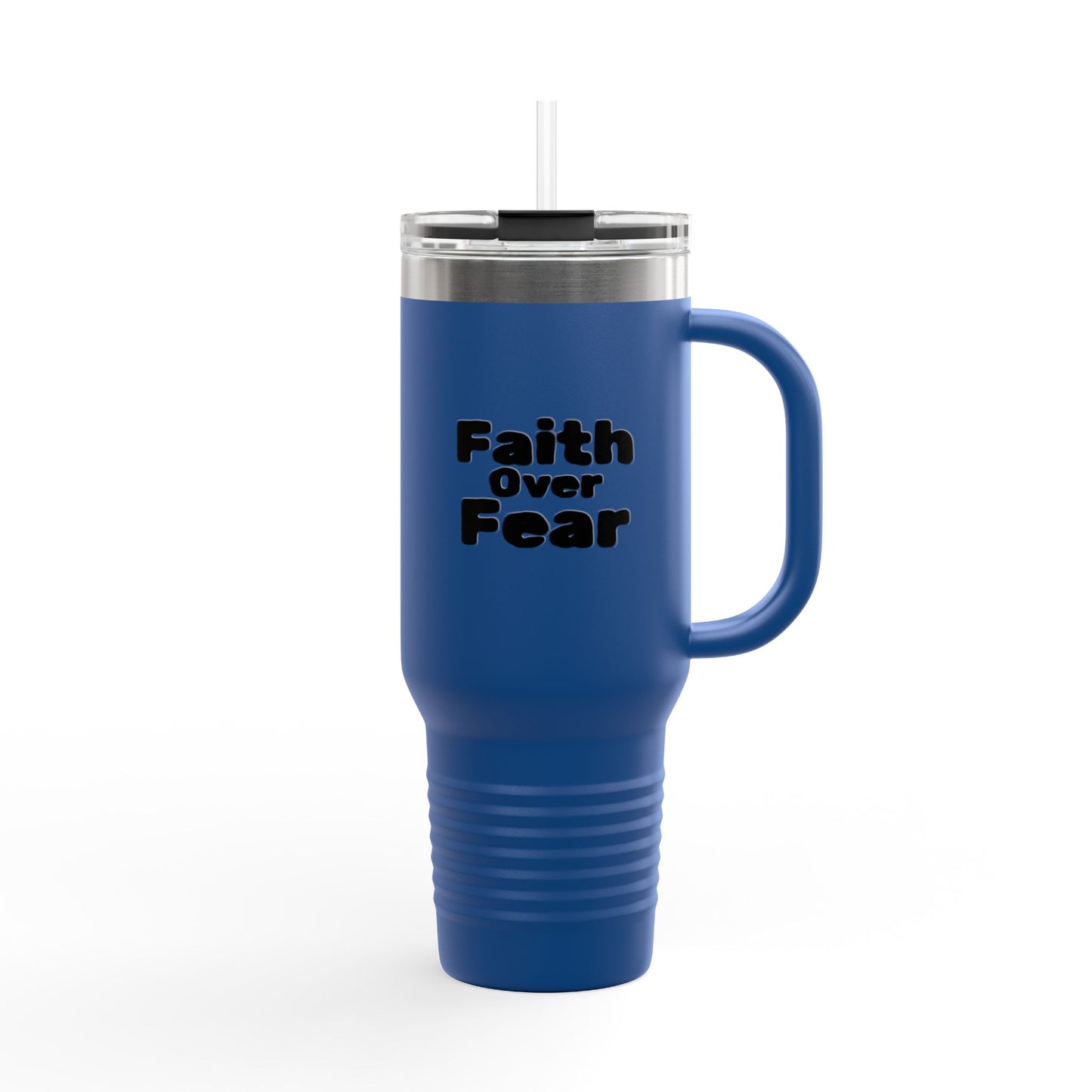 Faith Over Fear 40oz Insulated Travel Mug
