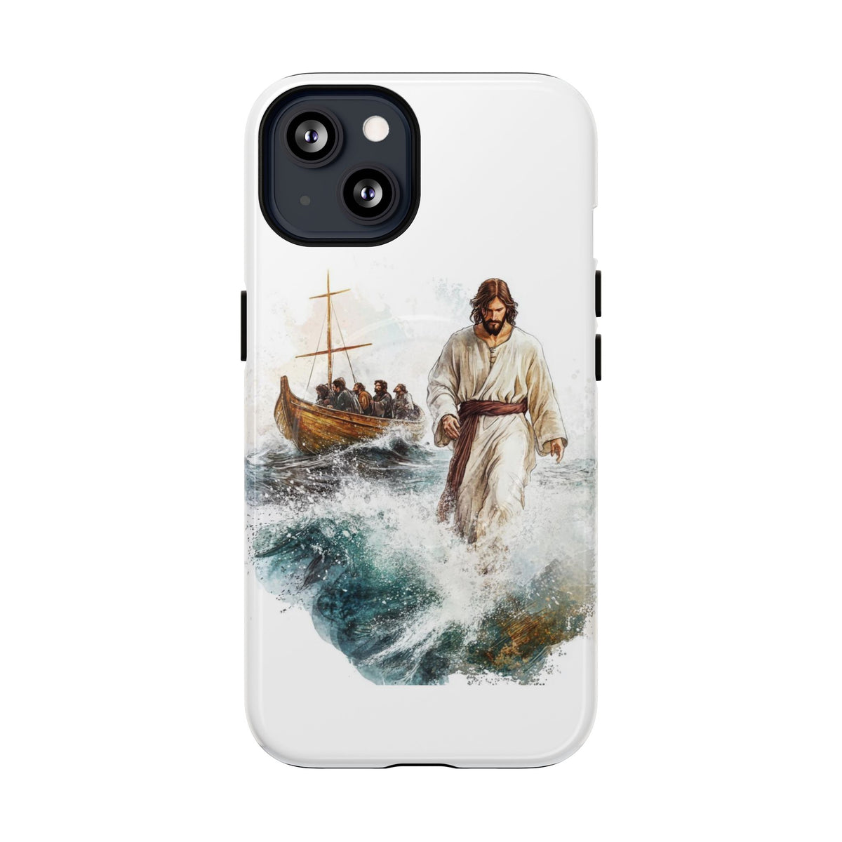 Phone Case — Jesus Walking on Water Design (Tough Magnetic)