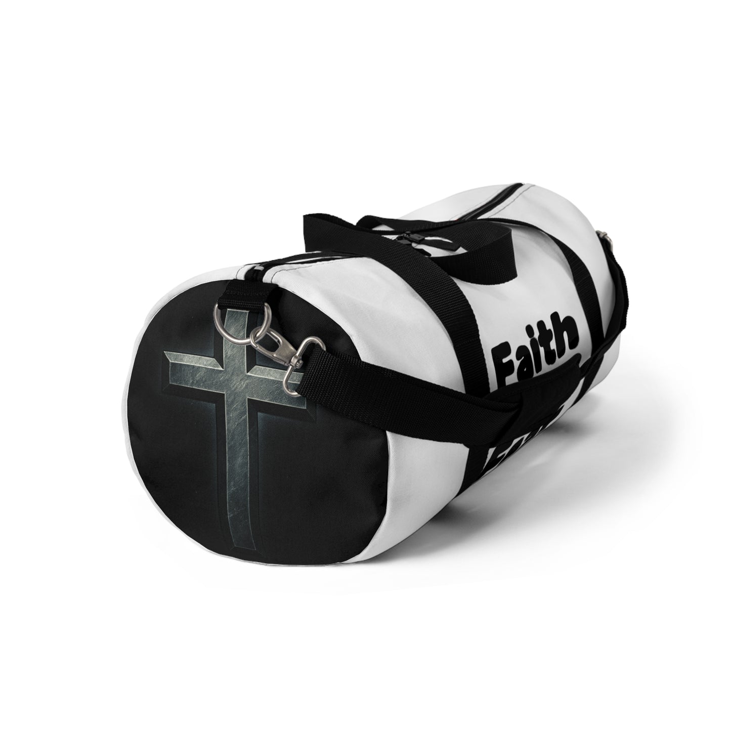Faith Over Fear Duffel Bag — Inspirational Gym & Travel Weekender