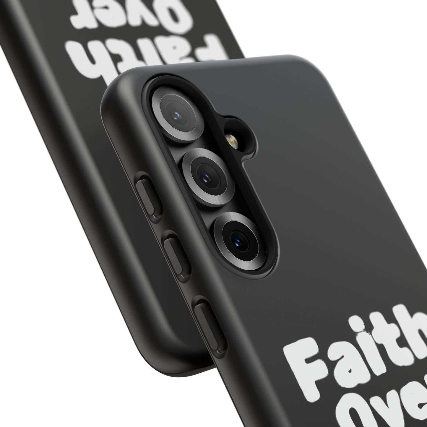 Faith Over Fear Phone Case, Inspirational Case, Motivational Gift, Tough Phone Cover, Unique Cell Protector, Modern Design