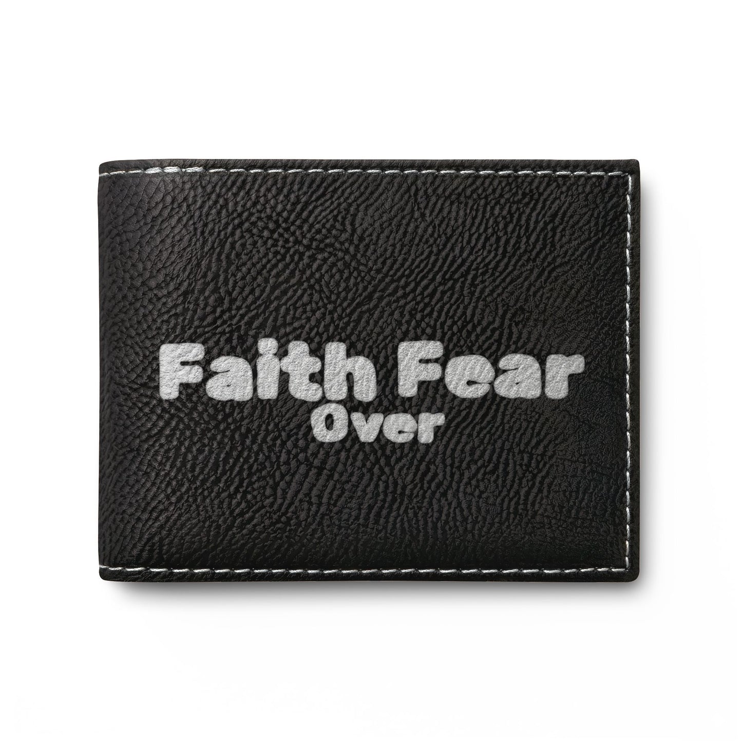 Faith Over Fear Bi-Fold Wallet