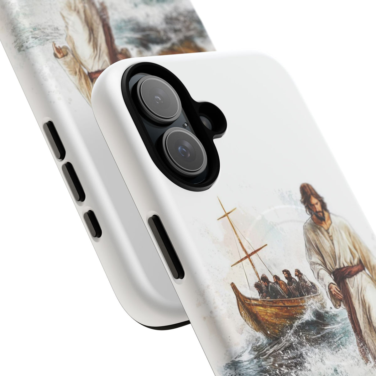 Phone Case — Jesus Walking on Water Design (Tough Magnetic)