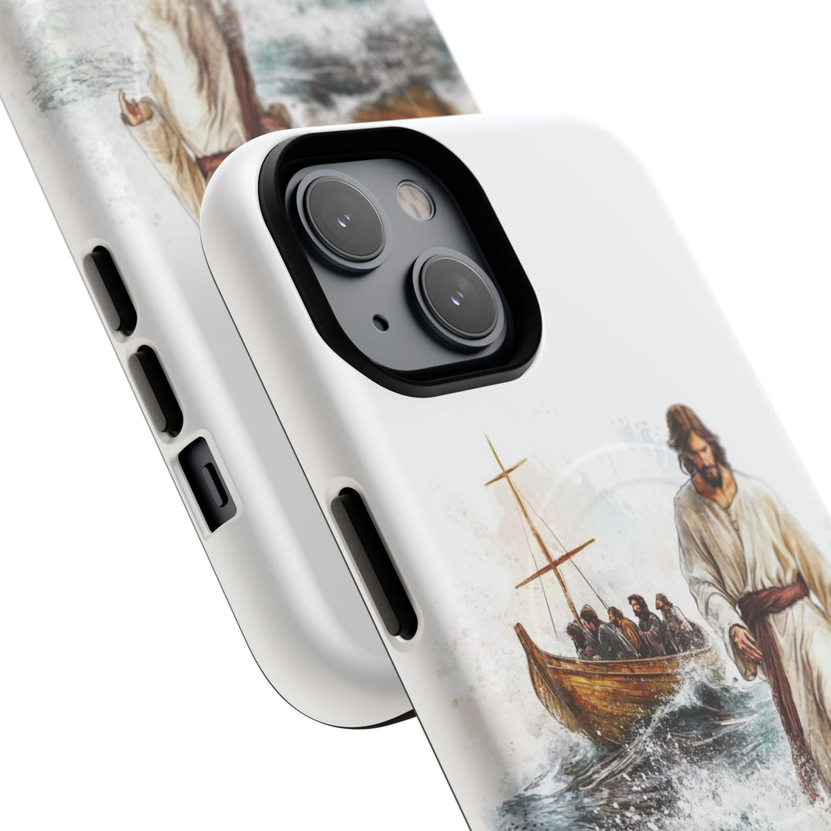 Phone Case — Jesus Walking on Water Design (Tough Magnetic)