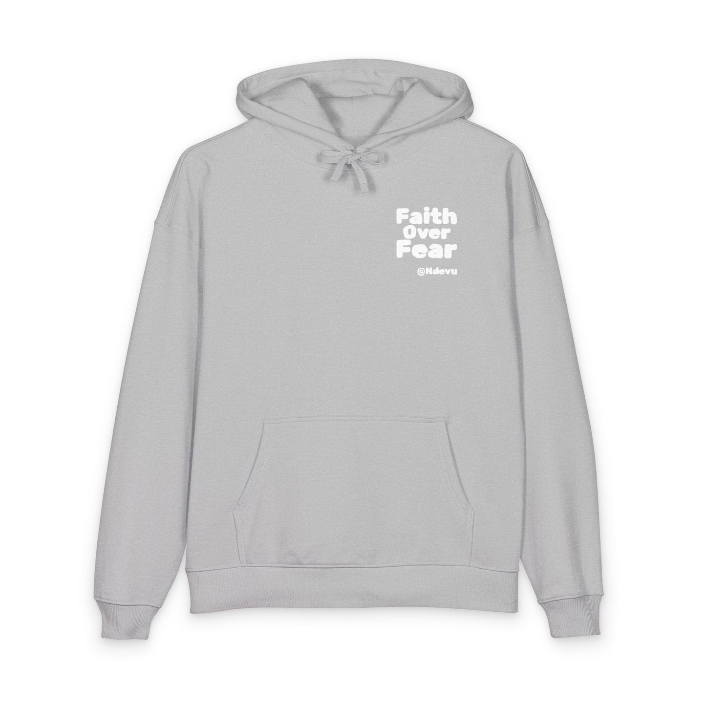 Copy of Faith Over Fear Hoodie — Christian Philippians 4:13 Inspirational Pullover