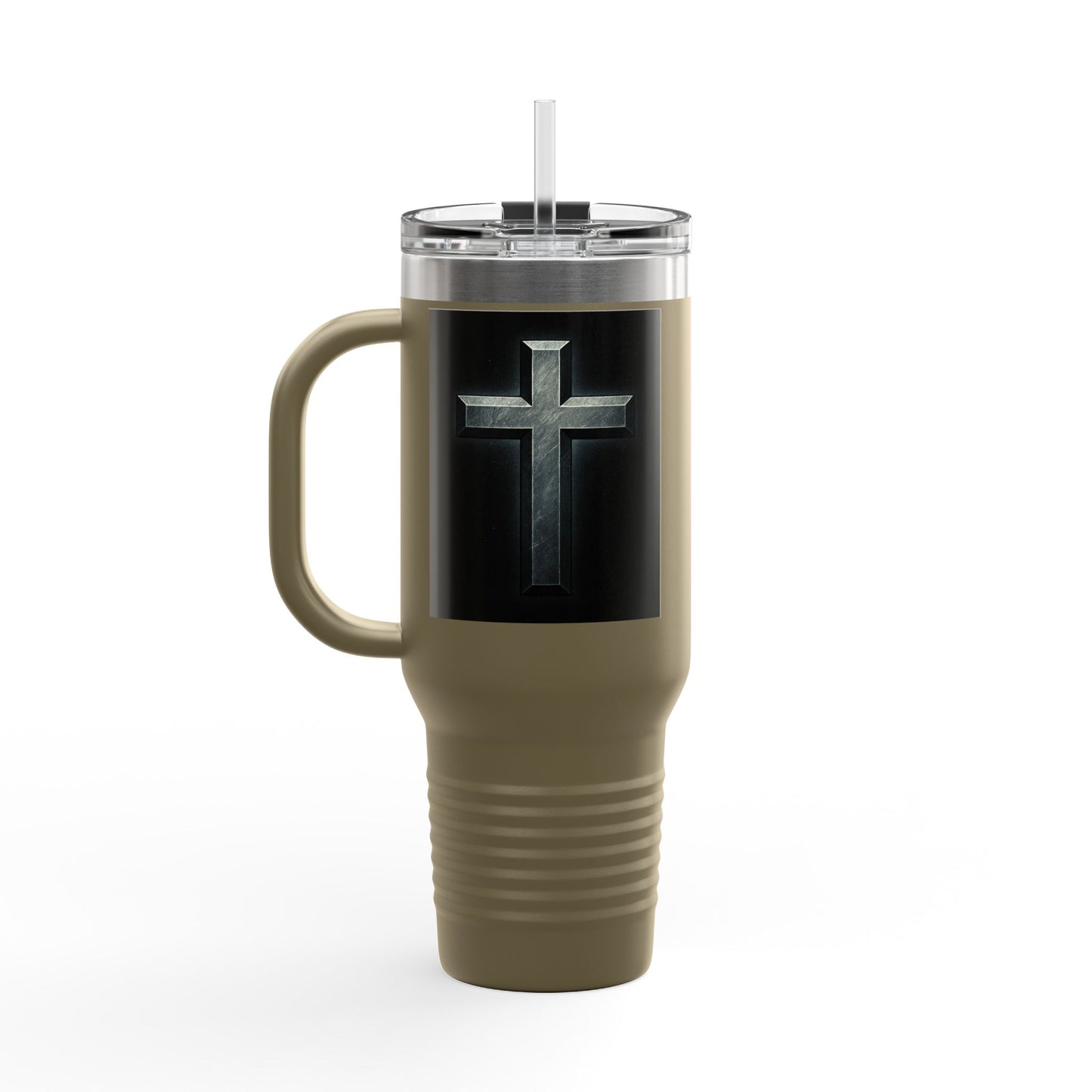 Faith Over Fear 40oz Insulated Travel Mug