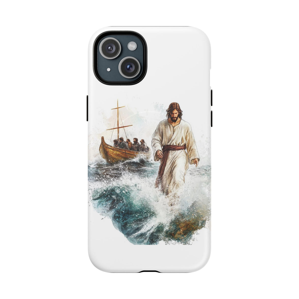 Phone Case — Jesus Walking on Water Design (Tough Magnetic)