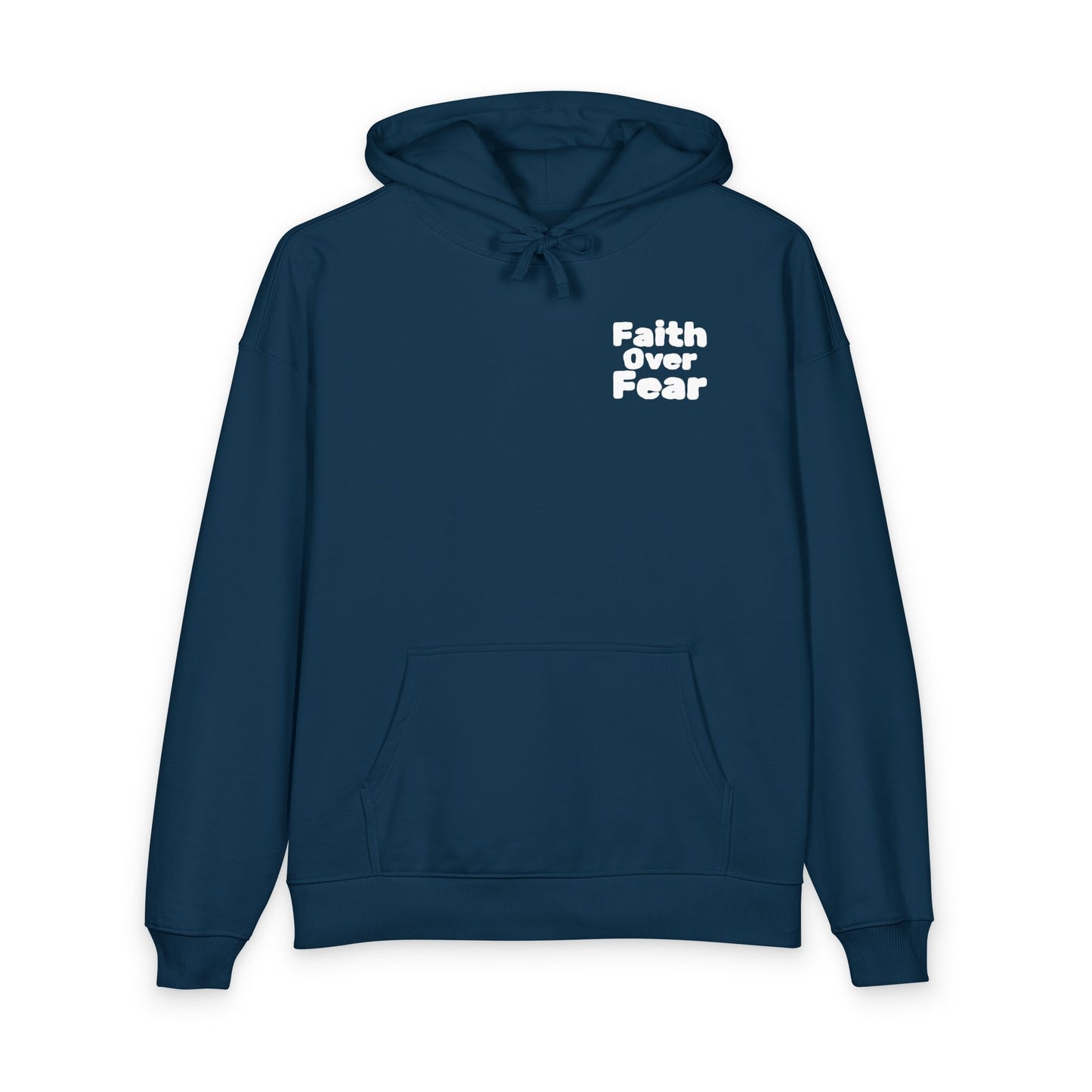 Faith Over Fear Hoodie — Christian Philippians 4:13 Inspirational Pullover
