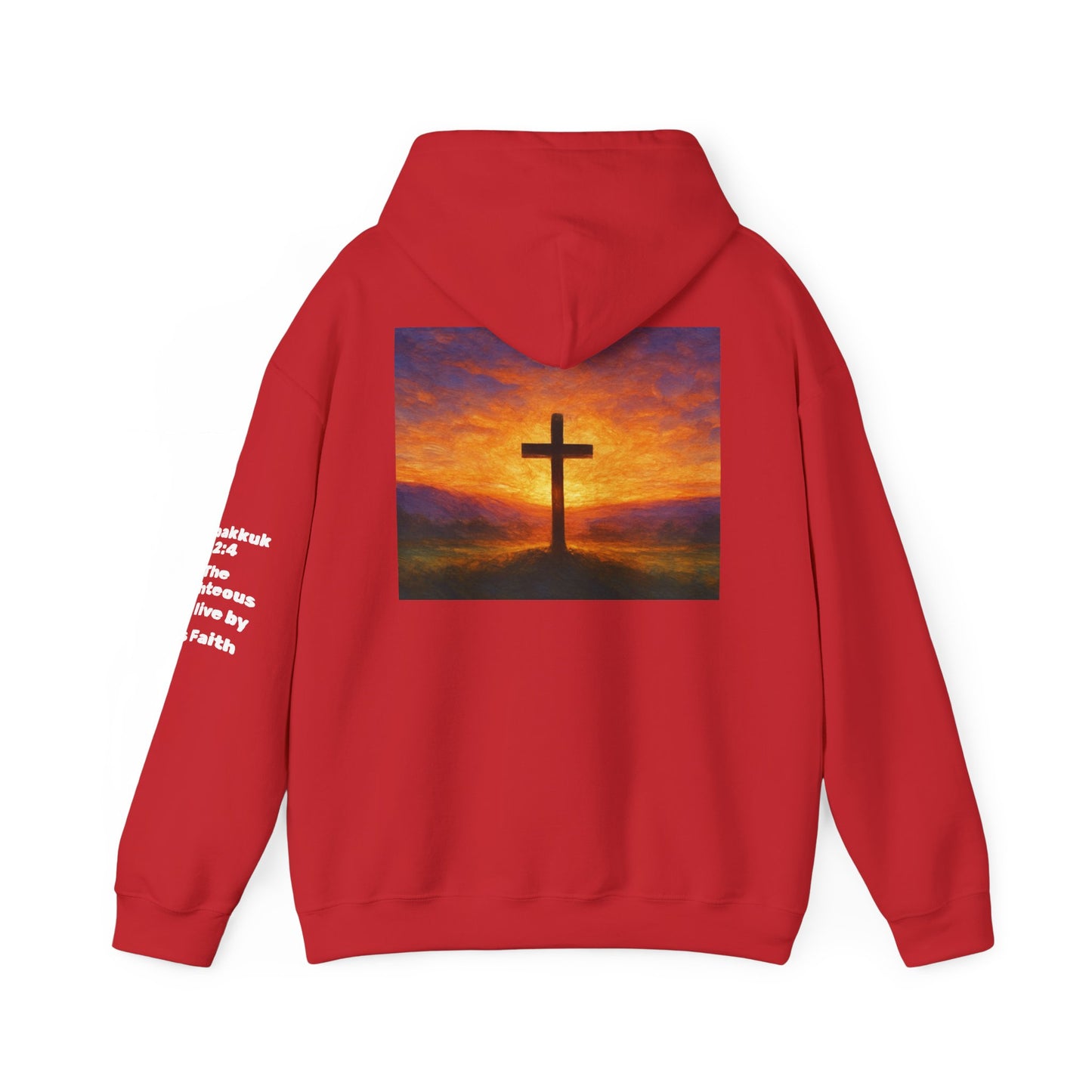 Faith-Inspired Sunset Hoodie, Cozy Religious Sweatshirt, Christian Gift, Inspirational Apparel, Church Event Wear, Unisex Fashion