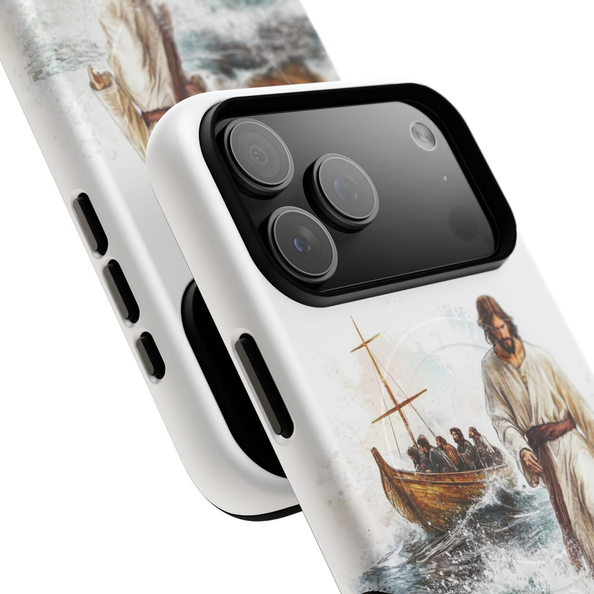 Phone Case — Jesus Walking on Water Design (Tough Magnetic)