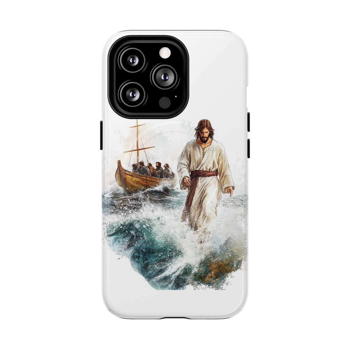 Phone Case — Jesus Walking on Water Design (Tough Magnetic)