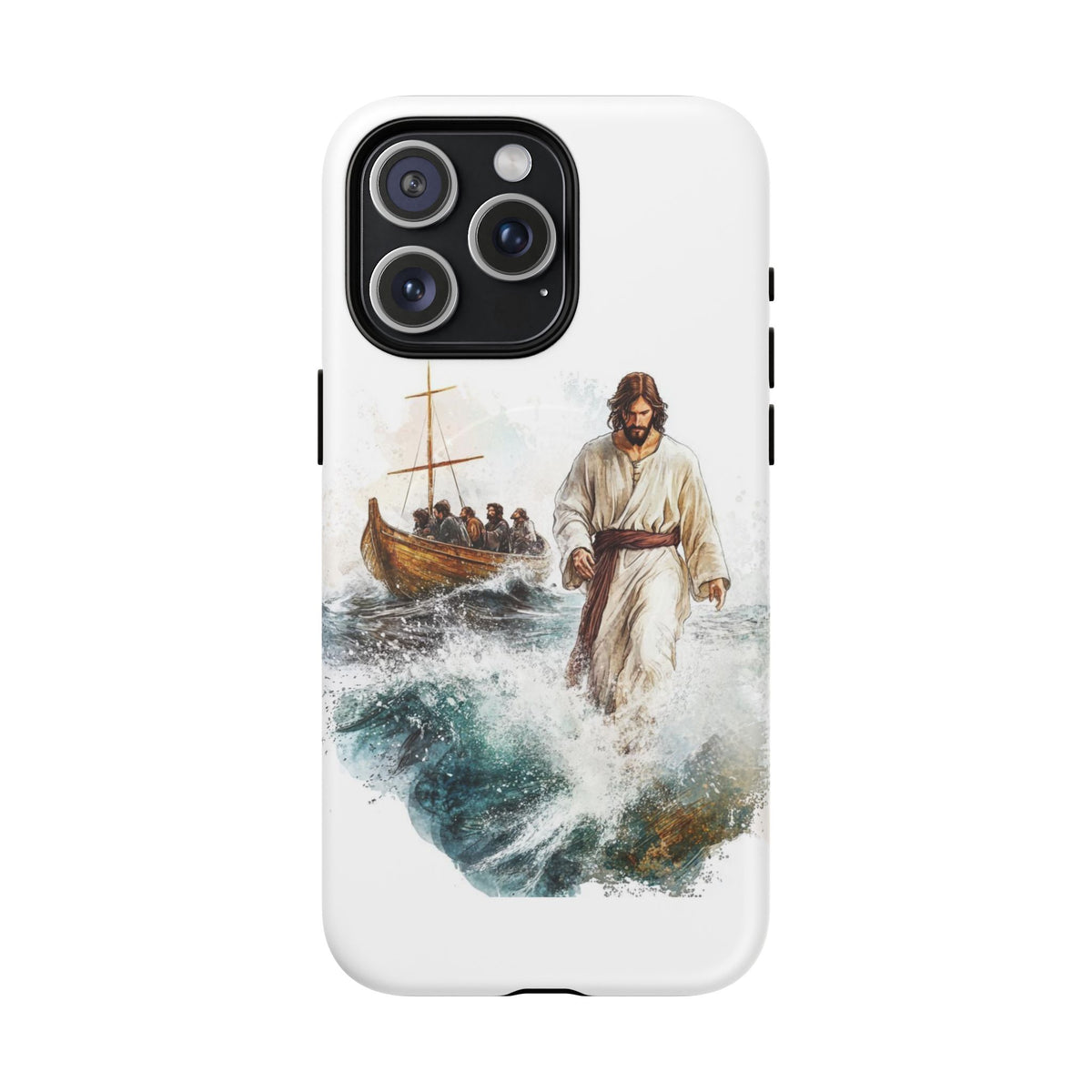 Phone Case — Jesus Walking on Water Design (Tough Magnetic)